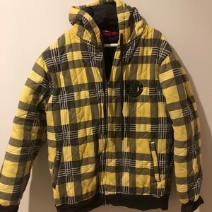 Element quilted hoodie